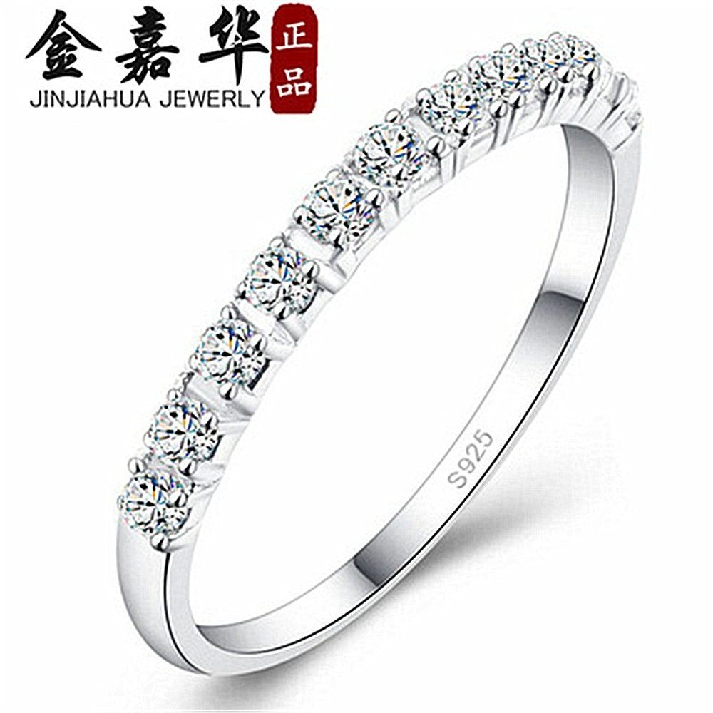 Серебряное украшение ногтей платиновое кольцо для возлюбленной Aliexpress