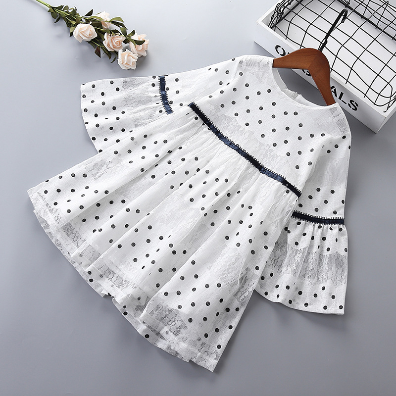 Autumn quality fashionable lace dress