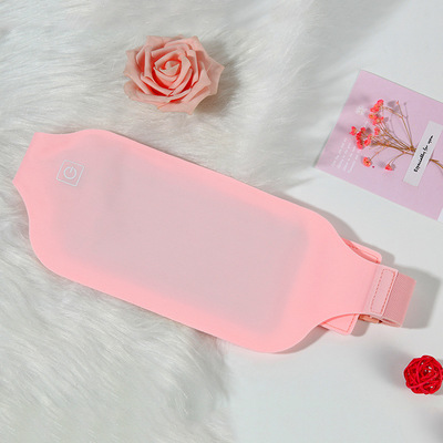 暖宫带震动护腰带加热肚子疼月经大姨妈暖宫神器厂家直销暖宫腰带|ms