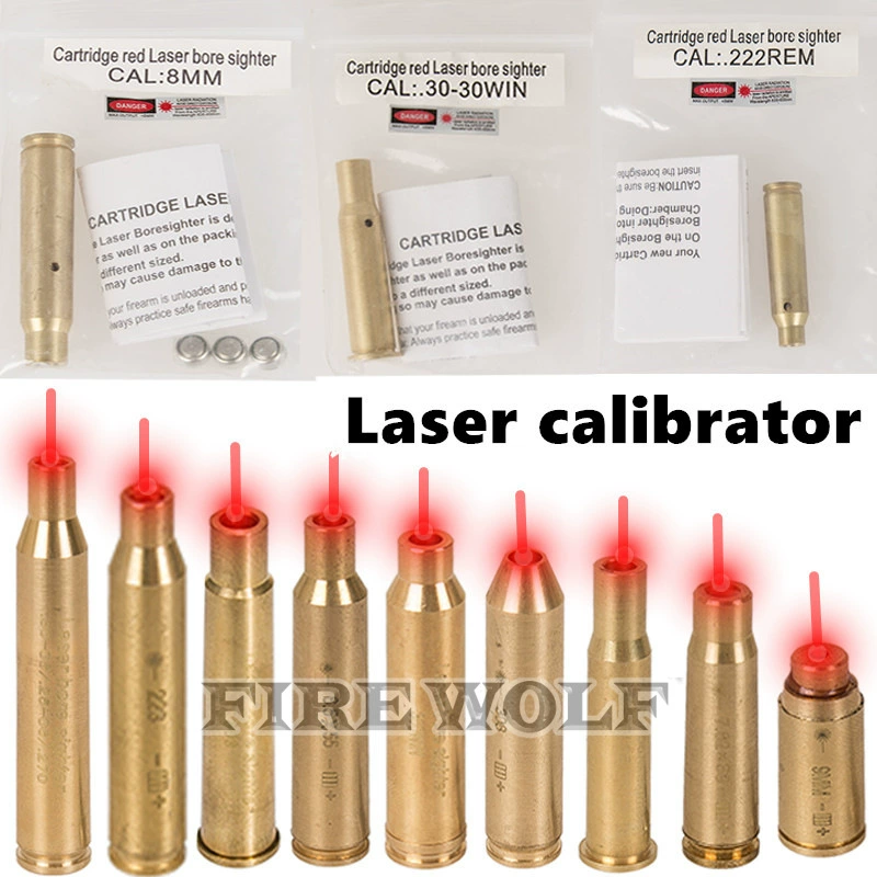 . 223REM Красный Лазерный Калибратор Лазерная Цель. 38 8 мм 7,62x39 калибратор медного цвета