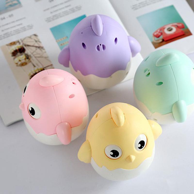 婴幼儿早教玩具小鸡不倒翁 0-3岁生日礼品赠品可印LOGO 多色|ms