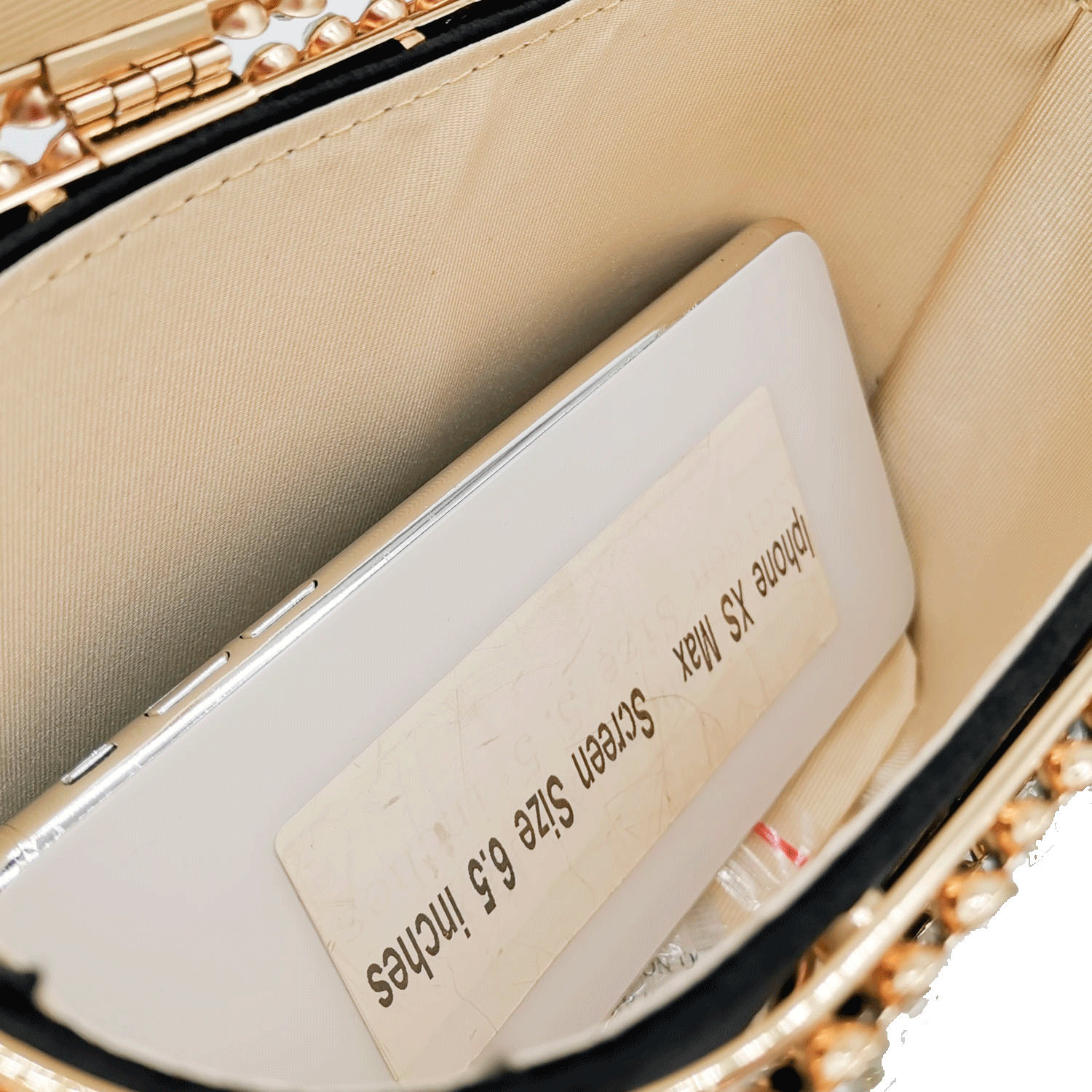 New Fashion Female Bag Metal Bucket Bag Pearl Diamond Bag Handbag With Chain Bag Wholesale display picture 6