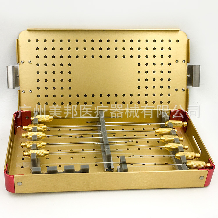 洪邦消毒盒 外科 眼科器械不锈钢耐高温高压消毒盒