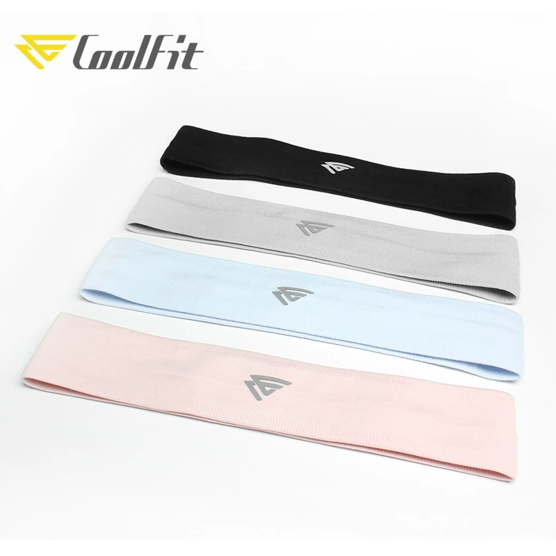 COOLFIT Повязка на голову для мужчин и женщин, нескользящая силиконовая повязка для йоги, анти persp