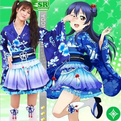  Yukata kimono Dresses for women girls bathrobe awakening cosplay gown pure fruit kimono curtilage dance robe 