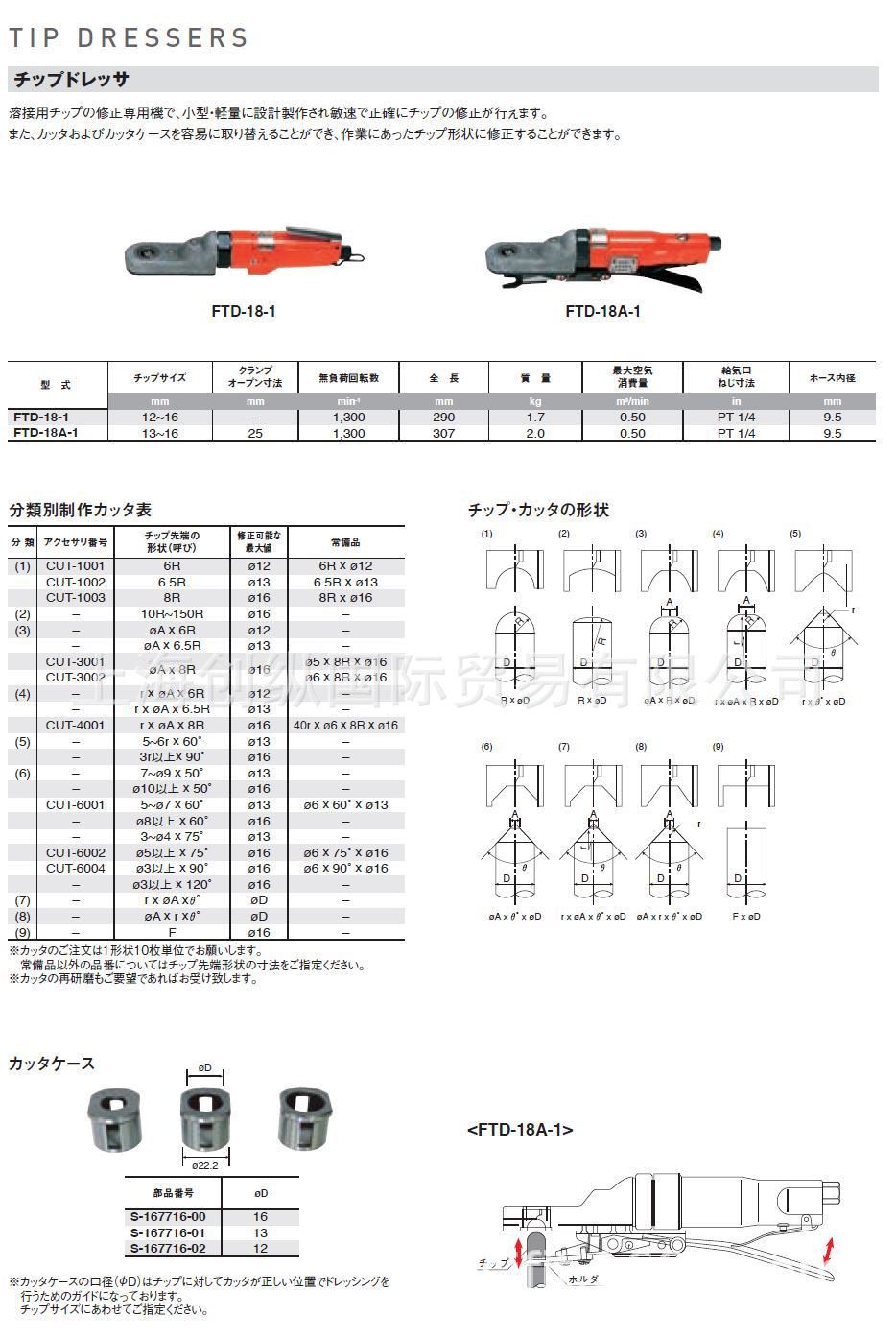 FTD-18A-1  日本不二空机气动修边机  日本FUJI气动工具 创纵国际