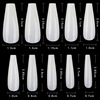 Transparent ultra thin fake nails, nail stickers, no trace