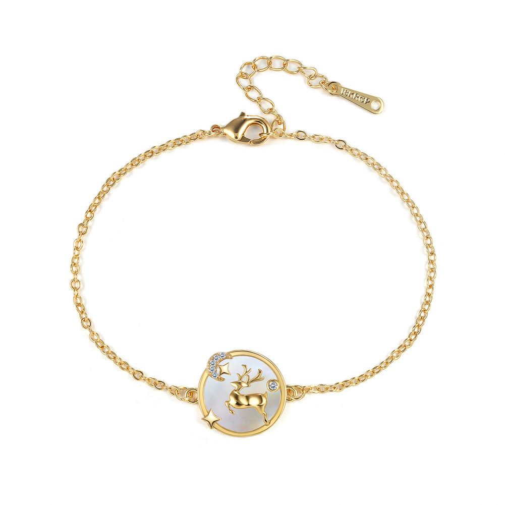 Simple Style Star Copper Plating Bracelets 1 Piece