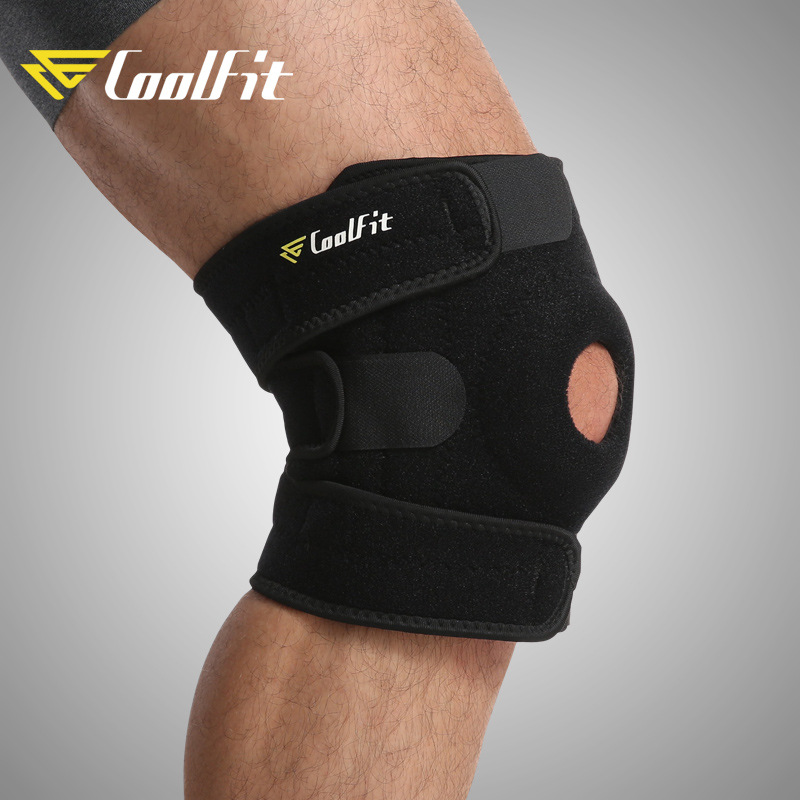 运动登山徒步护膝 户外骑行健身篮球羽毛球护膝 运动护具代发
