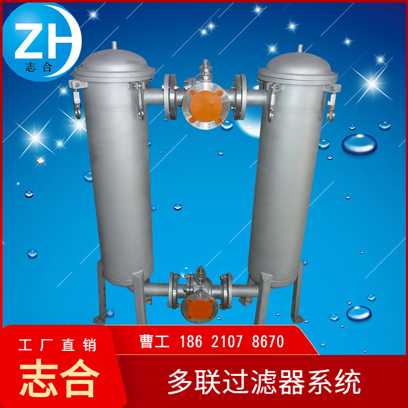 供应不锈钢过滤器 精细过滤机地下水过滤机 并联过滤机并联过滤器