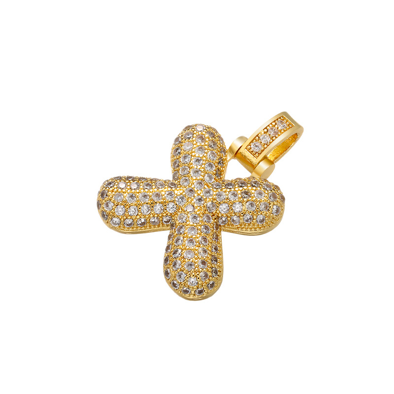 6g Weight Pendant Jewelry Making Type Zircon Inlay Material DIY Jewelry Accessories Classification 1 Piece Quantity Copper Material Letter Pattern All Seasons Season Polished Finish Plating Design Hip-Hop Style White, Gold Color 1 Piece Copper Zircon Bubble Letter Polished Pendant DIY Jewelry Accessories 28