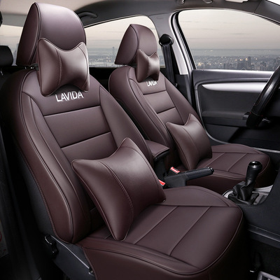 new pattern automobile Seat cushion Imitation leather All inclusive Seat cover Lavida Four seasons currency cushion Manufactor wholesale One piece On behalf of