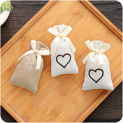 布艺香包刺绣清新小香袋多香型家用衣柜除味除湿香囊香薰包 B322|ms