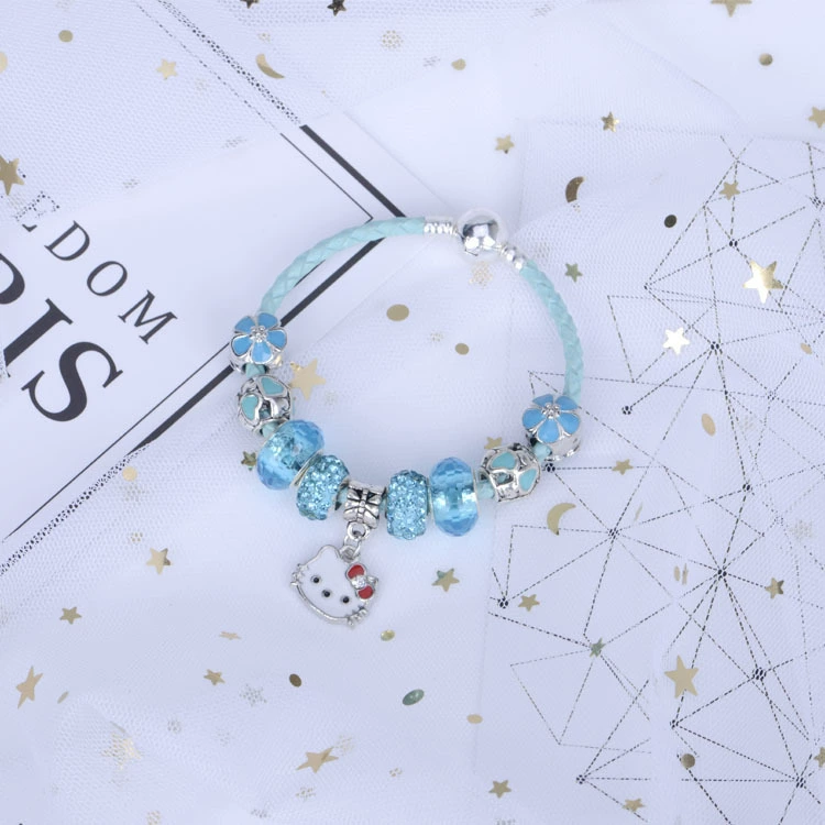 Cute crystal, beaded bracelet, style, DIY