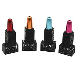 厂家批发新款创意镂空口红烟斗女 便携式可拆卸金属烟斗烟具pipe