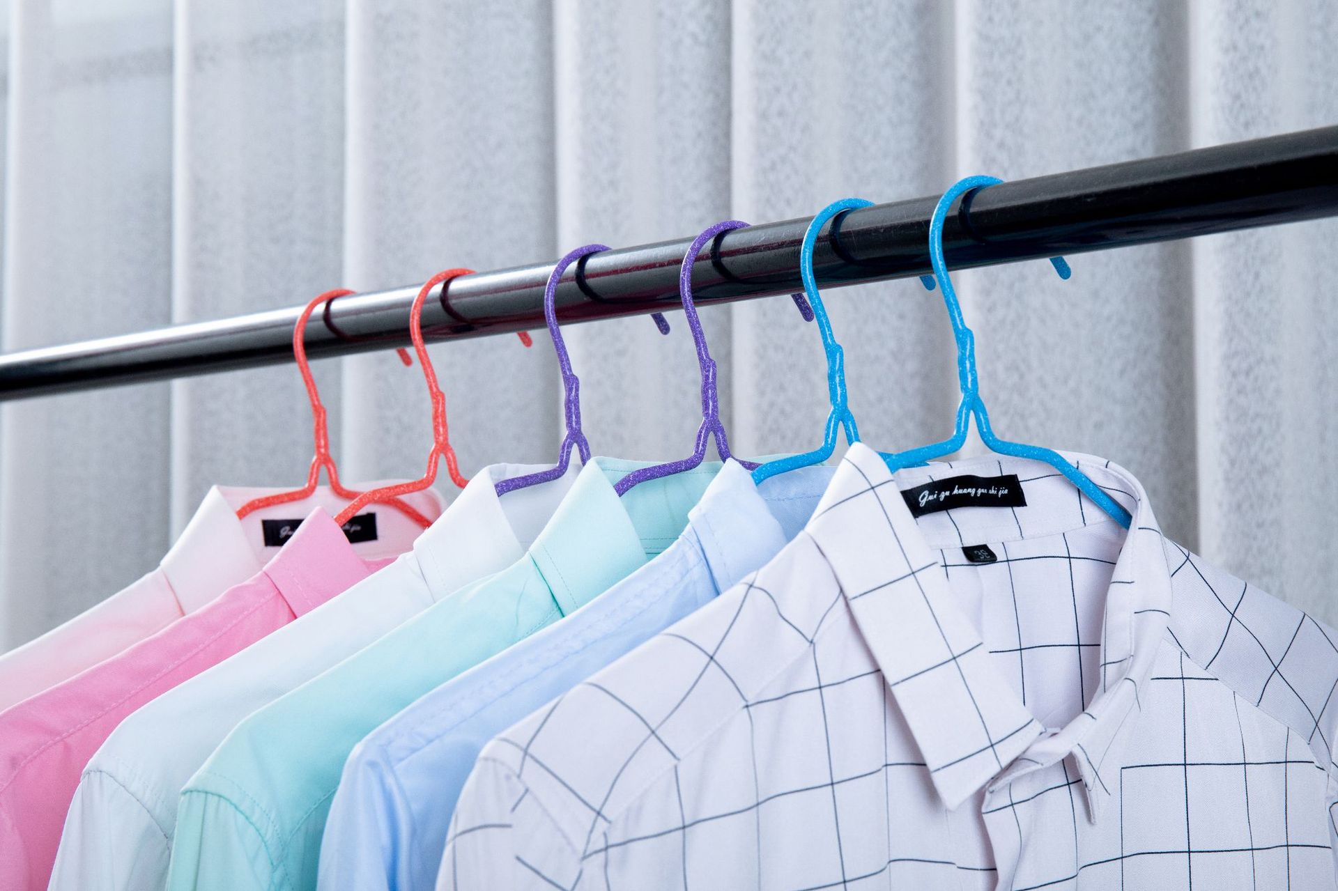 310花色无痕衣架-大衣架