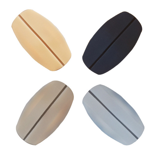 Ordinary soft silicone traceless solid shoulder pads bra silicone shoulder pads transparent shoulder pads anti-shoulder slip bra shoulder pads