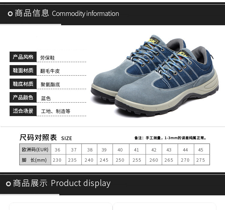 Chaussures de sécurité - Dégâts d impact - Ref 3405130 Image 16