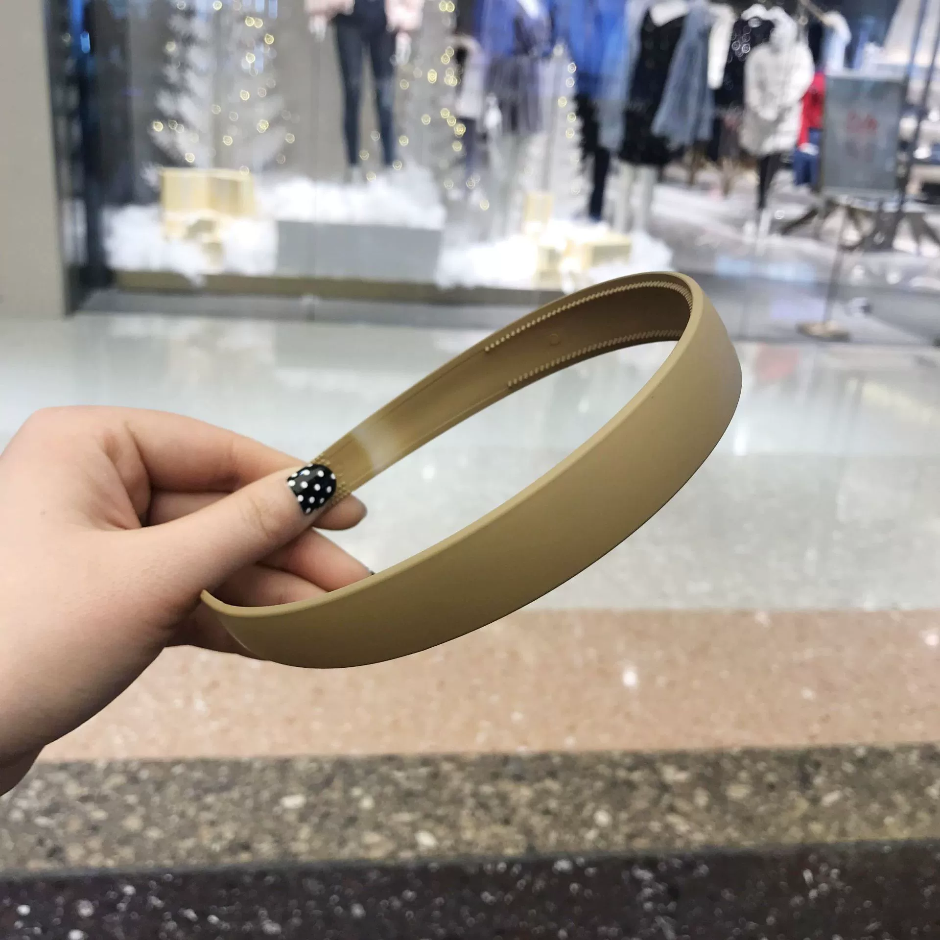 Matte plastic headband, hair accessory, Korean style, simple and elegant design, internet celebrity, wholesale
