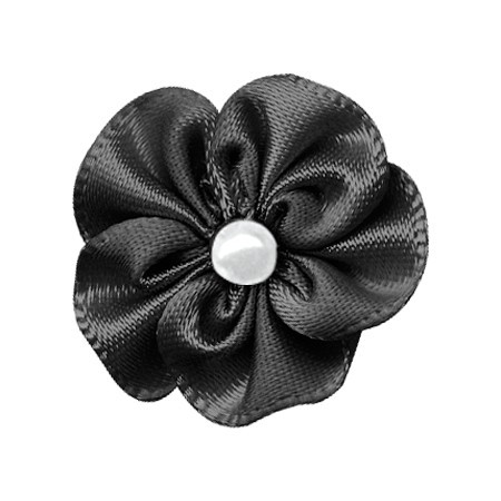 Yao Ming tejido hecho a mano cinta 2,2 cm arco pequeña flor regalo embalaje ropa interior accesorios cinta flor