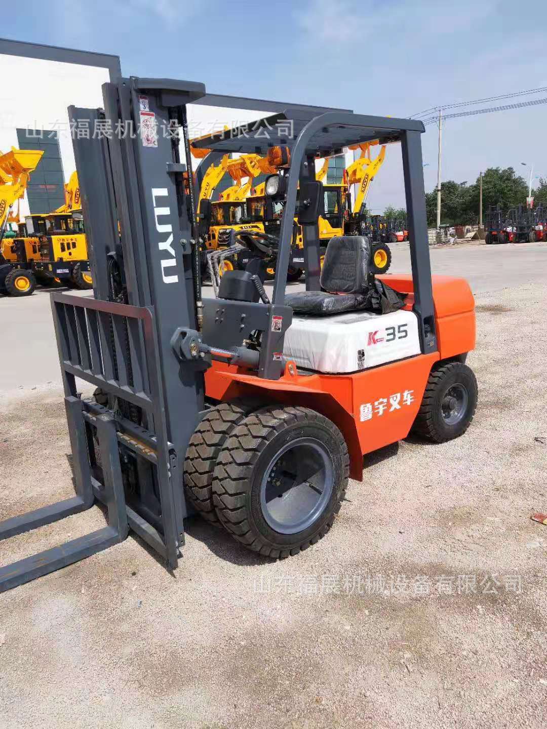 2吨叉车货运搬运柴油叉车 3吨现货前移座驾式叉车转弯变径小