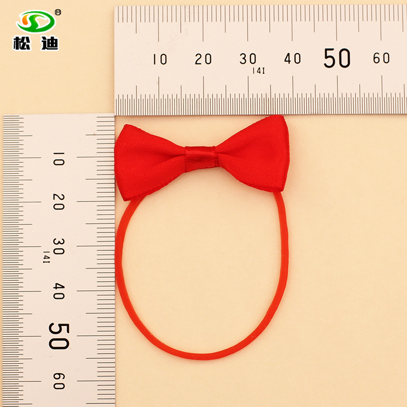 加皮圈红色领结3