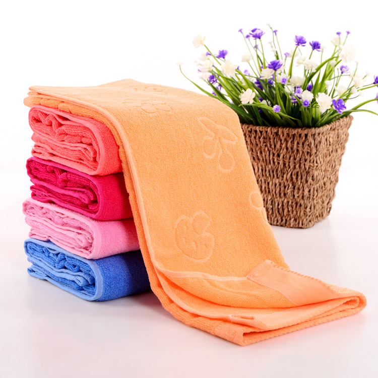 厂家直销全棉32股纱枕巾 蘑菇图案学生 家用素色毛圈枕头巾舒适|ms