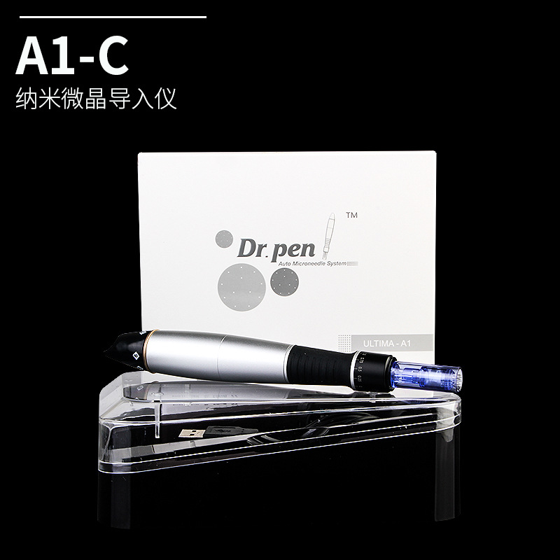 纳米微针家用电动仪器美容水光飞梭mts导入针头中胚层微晶美颜枪|ms