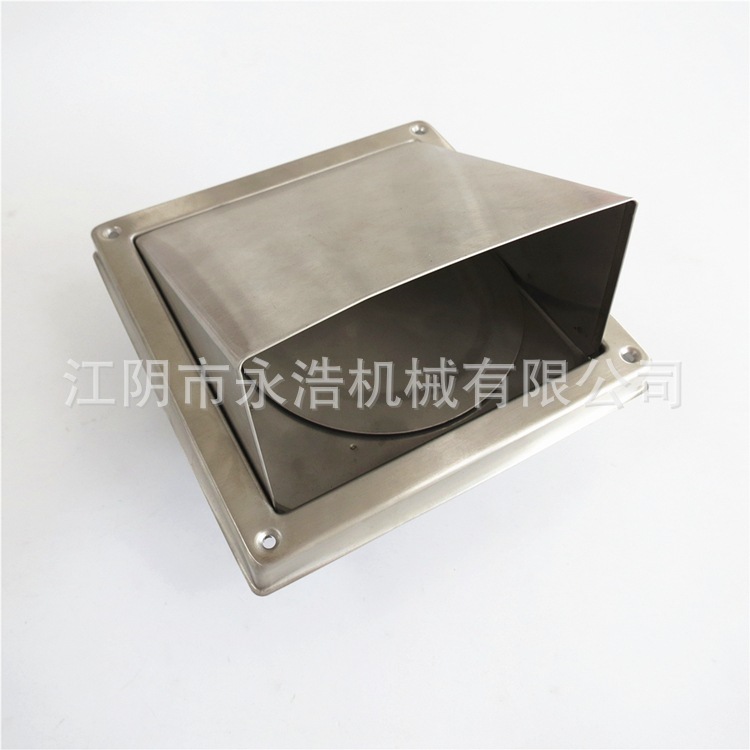 定制SUS 304铝制外部通风百叶窗，用于通风系统