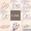 Fashionable brand universal one size ring for beloved suitable for men and women, Korean style