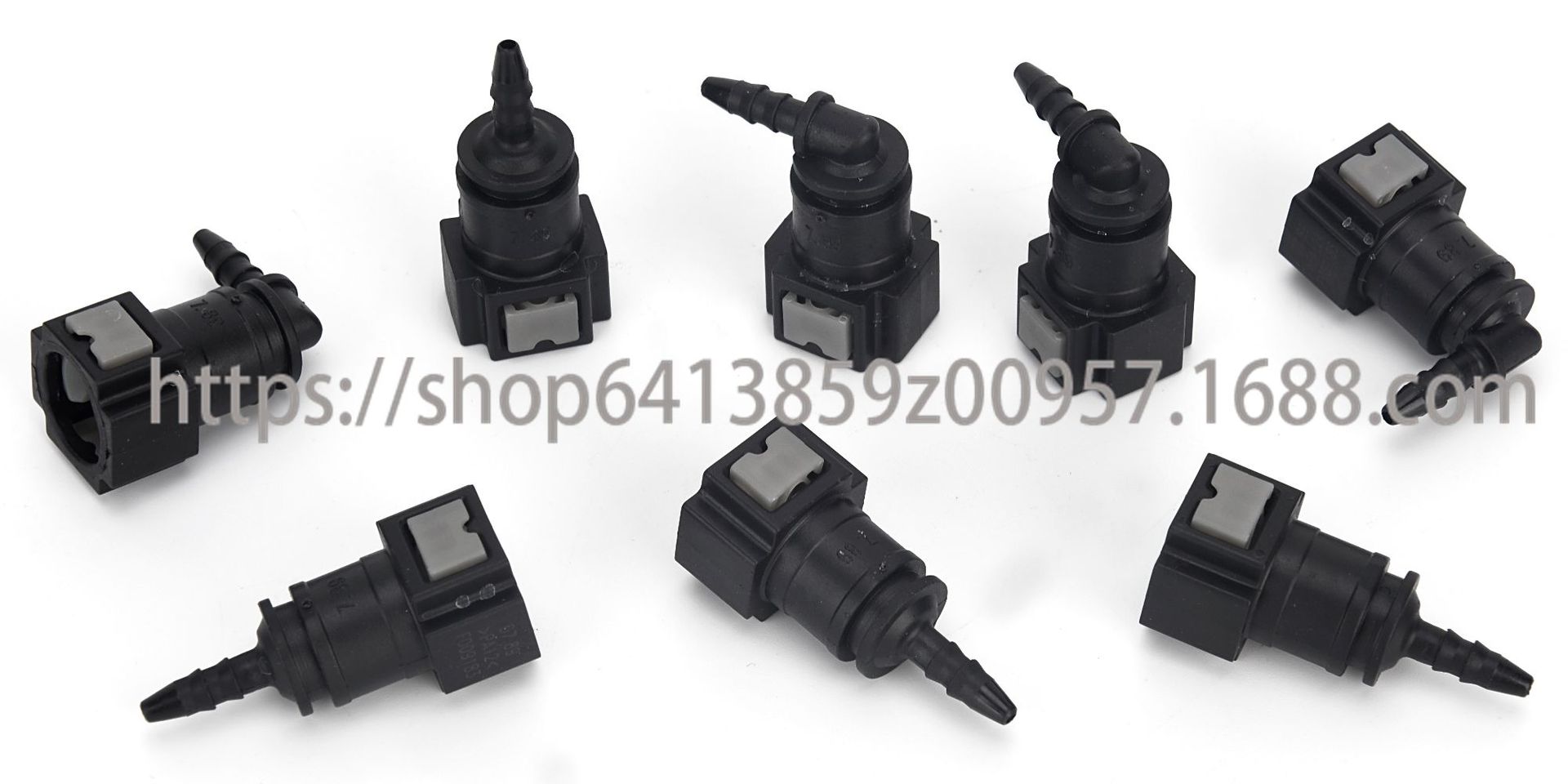 Automobile 7.89ID3 elbow fuel quick connector oil delivery pipe SAE pipe oil pump quick connector accessories