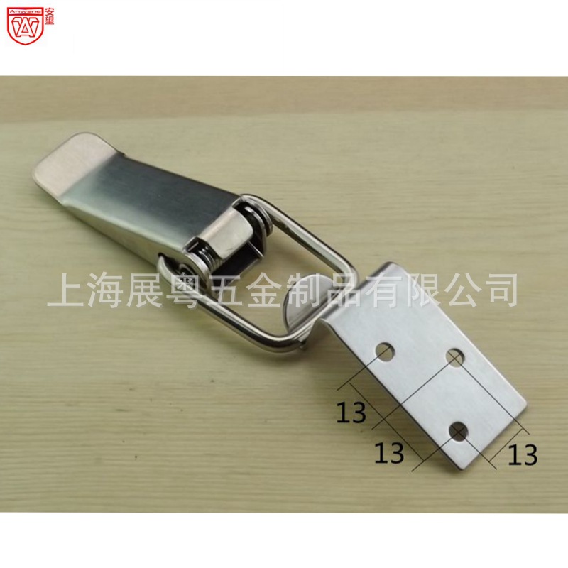 AW001 gancho Anwang caja de acero inoxidable botón