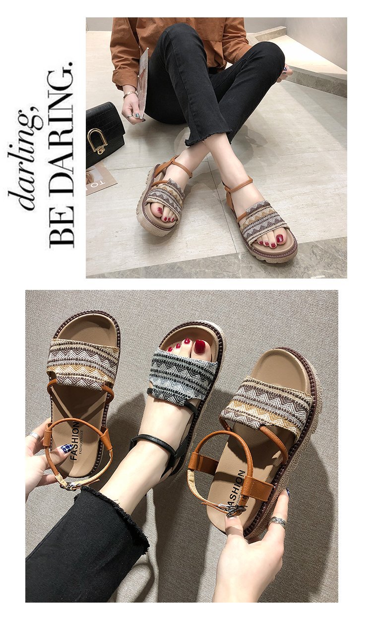 Chaussures été pour femme en Caoutchouc - Ref 3345330 Image 14