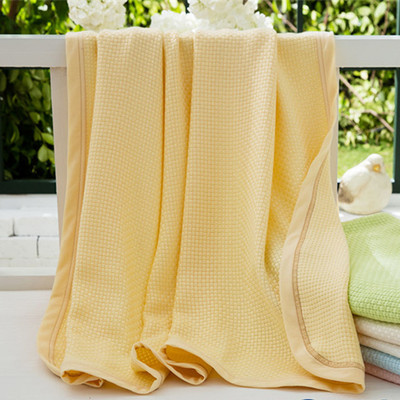 量大从惠婴儿童竹纤维盖毯毛巾被新生儿空调毯夏季儿童薄被毛巾毯|ms