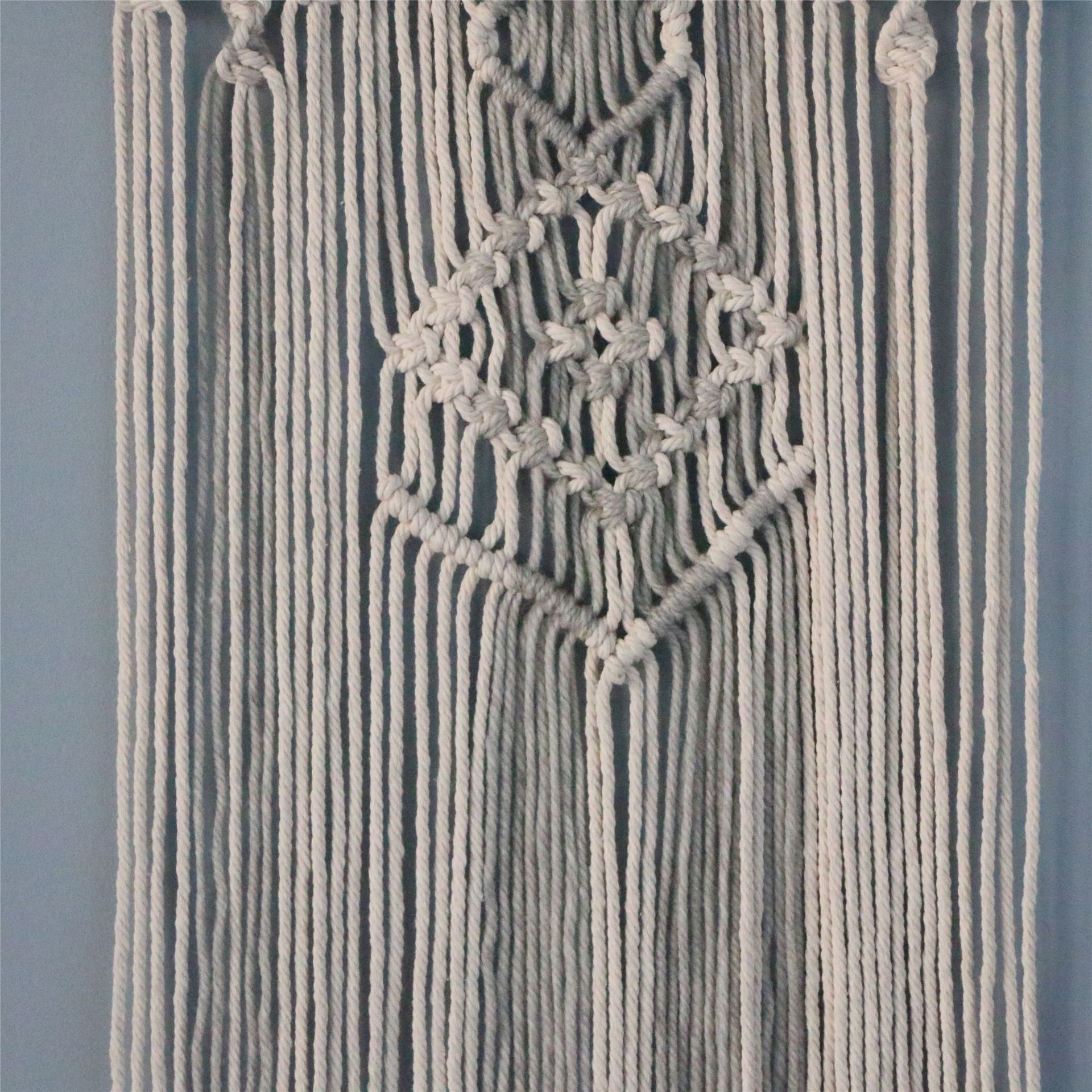 Woven retro tapestry, handmade, boho style