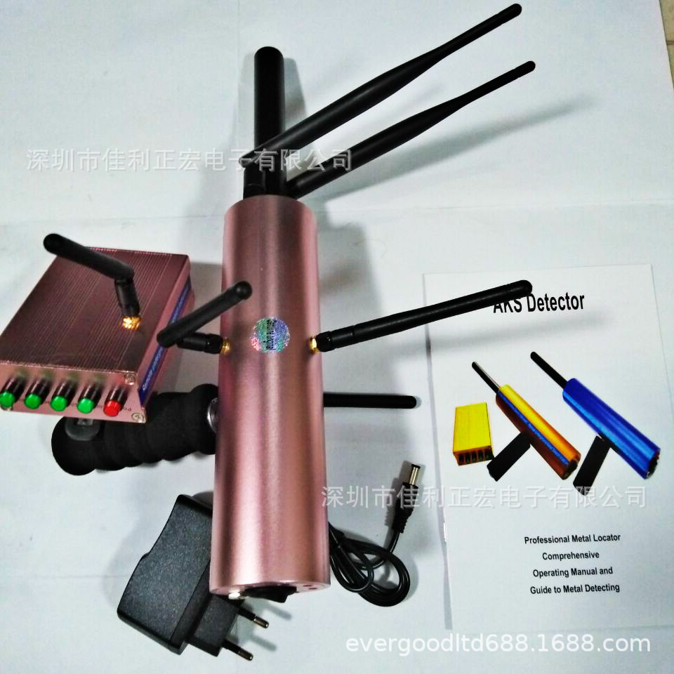 2019多天线升级版加强信号远程地下金属探测器定位金银铜宝石AKS