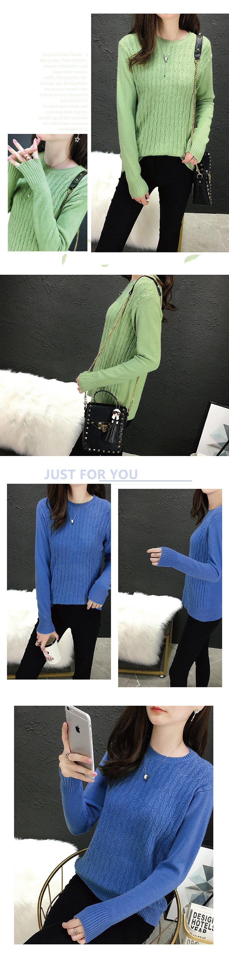 Pull femme en Fibre de polyester Polyester  - Ref 3414270 Image 17