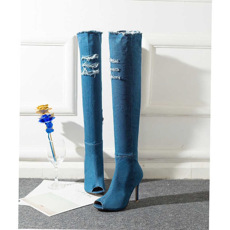 Bottes femme en Tissu - Ref 3355343 Image 4