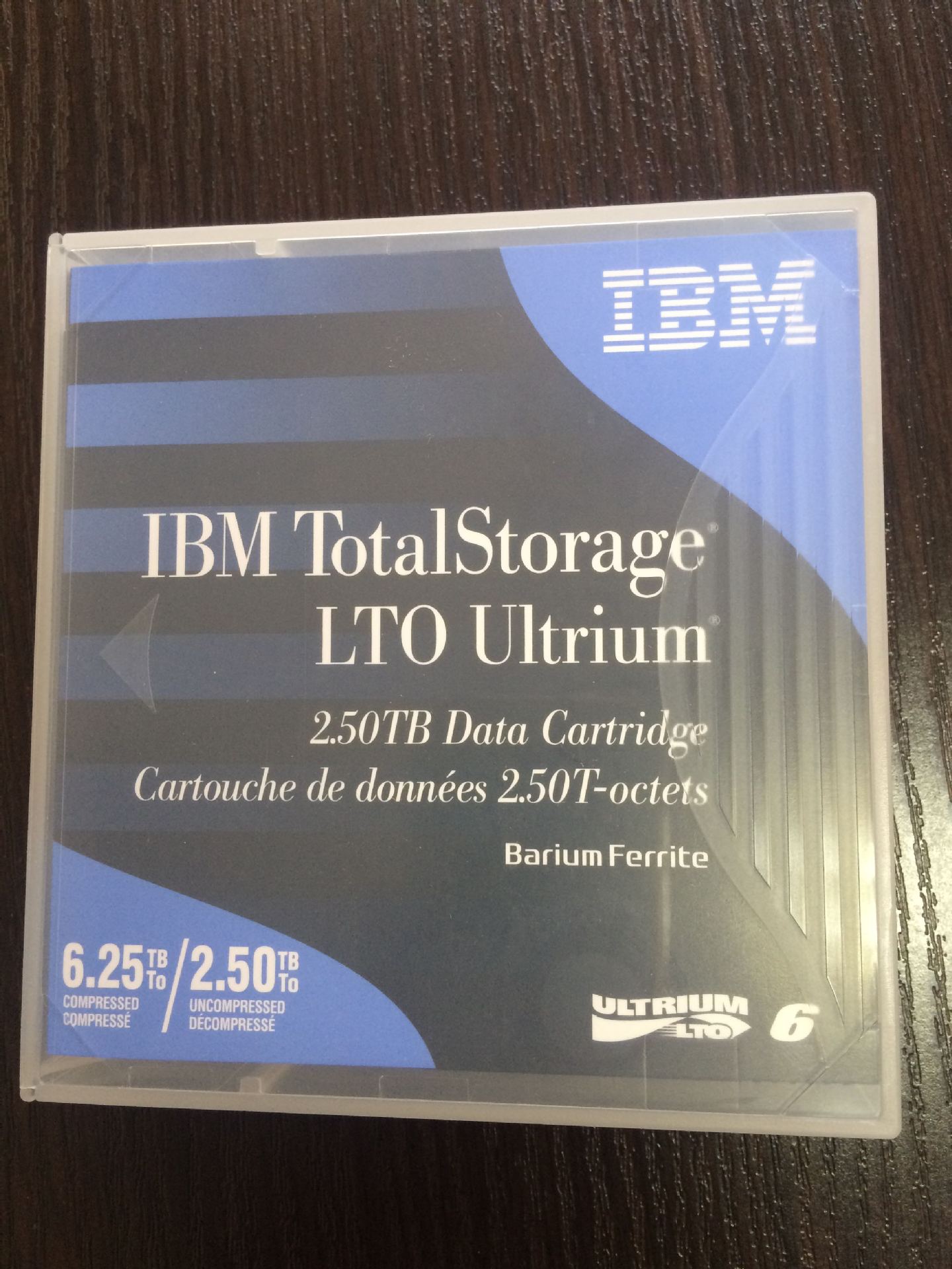 IBM LTO 6 Ultrium 2.5TB/6.25TB 可擦写磁带 00V7590-阿里巴巴