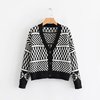 2019 Autumn and winter New products Europe and America street fashion Retro Versatile knitting sweater Cardigan coat