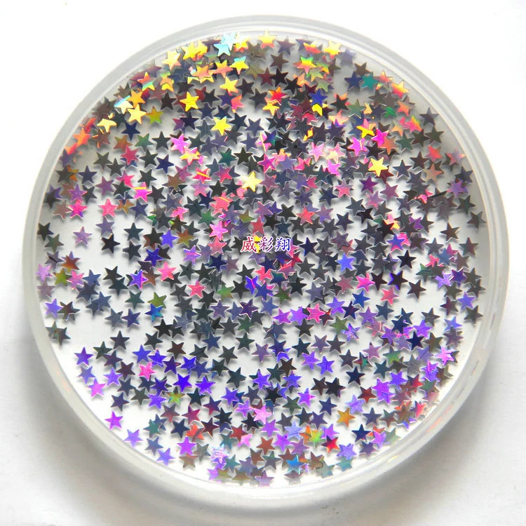 Wholesale of gold onion powder, sequins, hexagonal heart, five-pointed star, irregular-shaped laser colored PET sequins, nail gold powder and glitter powder pic 94