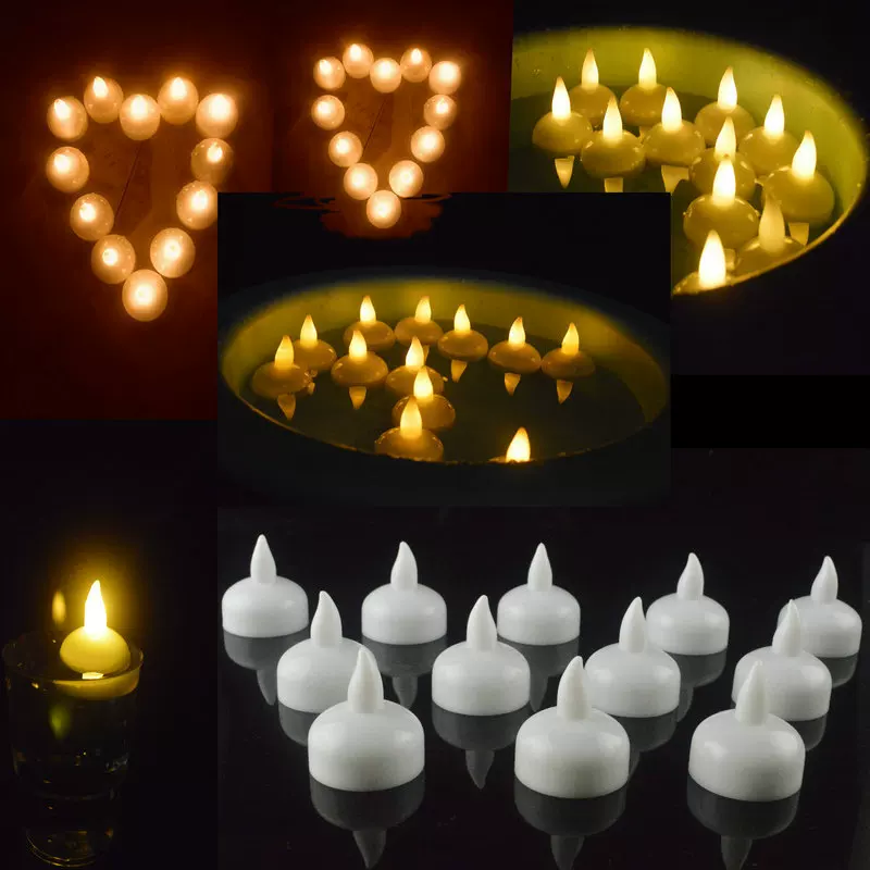 Light watch, creative multicoloured candle for hotel