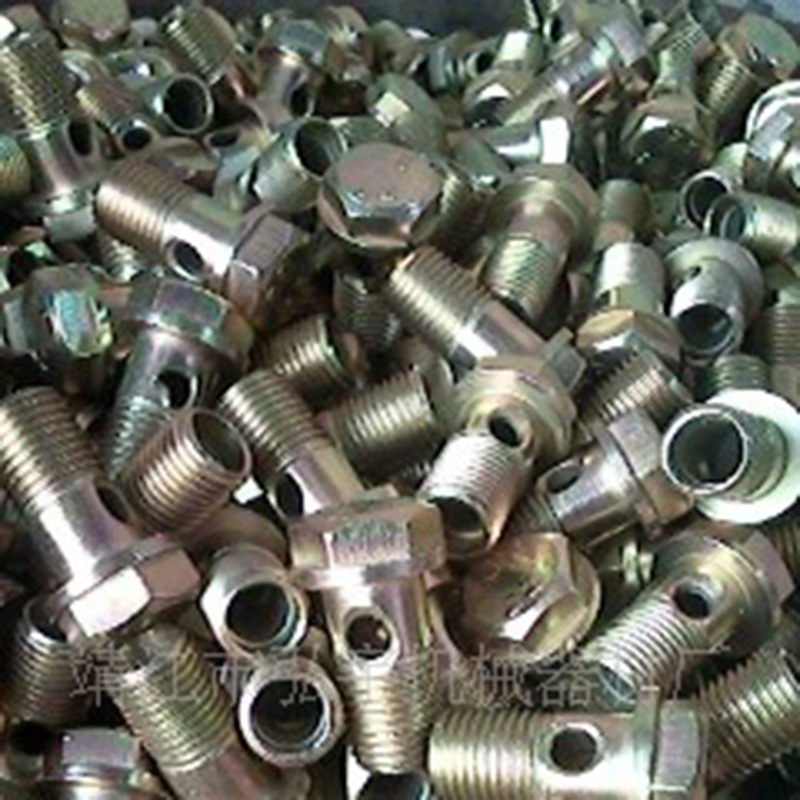 直销8.8级柴油机用六角法兰面油管螺栓 外六角油管螺栓 油管螺栓