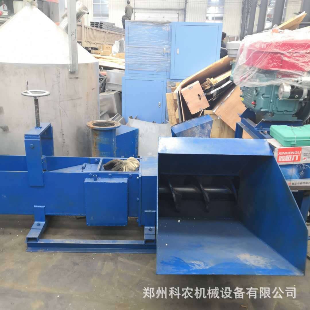 厂家 废旧泡沫不加热挤压成型机 车载移动式泡沫冷压块机价格