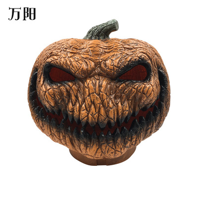 万圣节南瓜灯 搞怪幽灵南瓜灯装扮鬼节道具布置活动场地气氛装饰