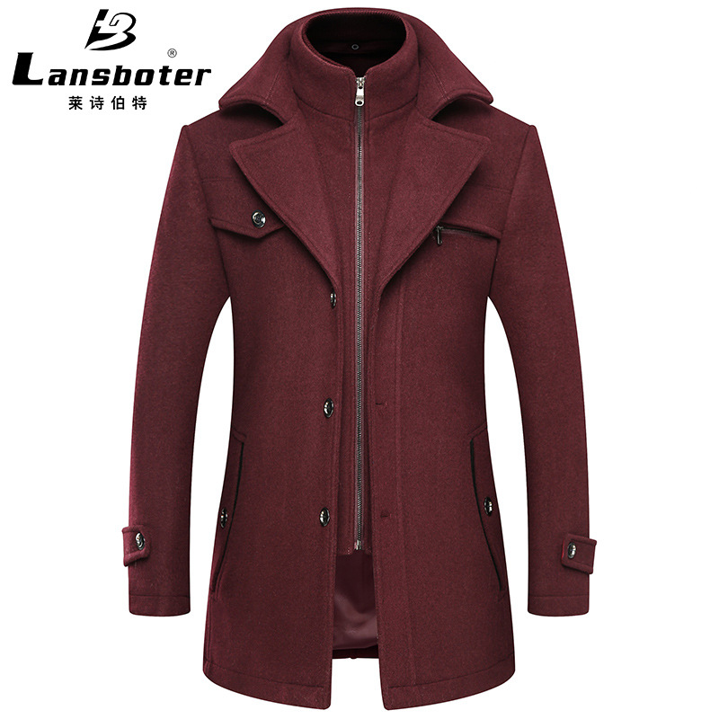 Manteau homme en Laine - Ref 3418933 Image 3