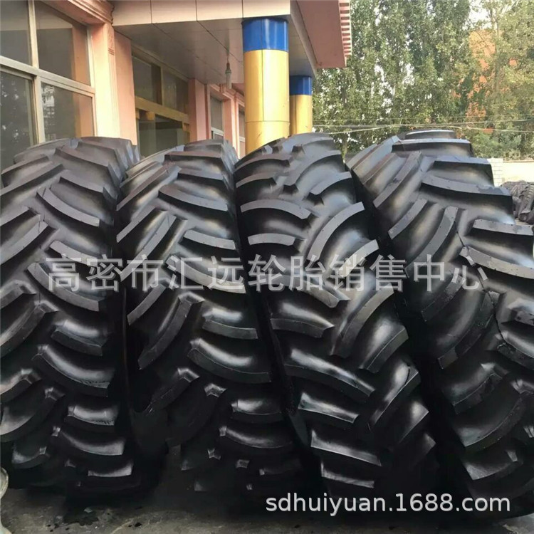 前进甲子拖拉机轮胎20.8-38农用人字花纹轮胎加密花纹