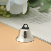 Silver megaphone, small bell, nail decoration with accessories, 6-26mm, gold and silver, handmade, wholesale