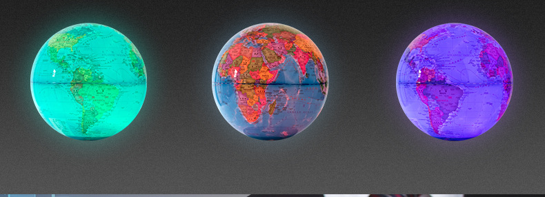 Globe terrestre levitation 8 pouces - Ref 3423906 Image 17