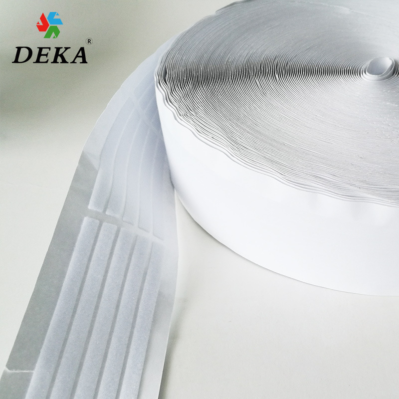 厂家直销背胶白毛魔术贴粘扣带起毛布批发